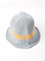 【3色展開】フラワーパターン クローシュハット