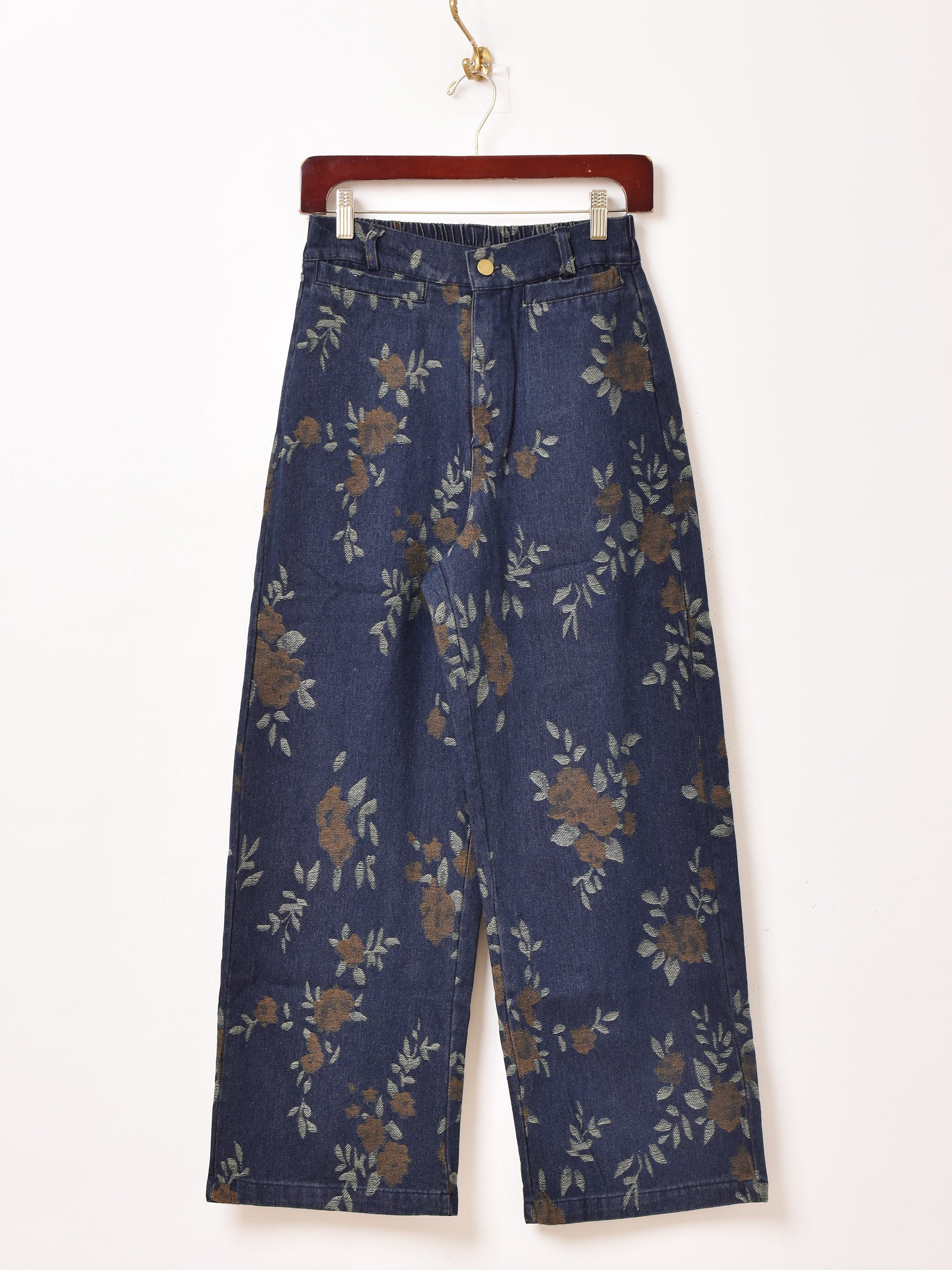 極美品 希少モデル ヤコブコーエン 刺繍 花柄 イタリア製 デニムパンツ L 楽天市場】花柄刺繍デニムパンツ レディース クロップド デニム
