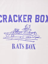 【2色展開】 プリント ポケットTシャツ「CRACKER BOX 」