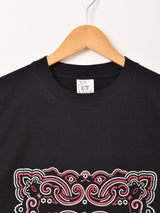 【2色展開】 バンダナプリント Tシャツ