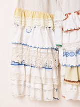 Emerald Motel リメイク ファブリック フリル パンツ