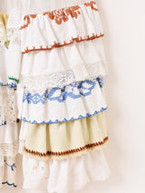 Emerald Motel リメイク ファブリック フリル パンツ