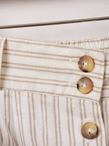 アメリカ製 ベルト付き ストライプスカート