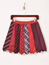 リメイク ネクタイ パッチワーク スカート