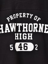 【2色展開】 プリント フットボールTシャツ「HAWTHORNE」