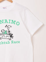 【2色展開】 プリントTシャツ「NANAIMO Bathtub Race」