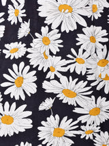 【2色展開】Emerald Motel マーガレット柄 ノースリーブワンピース