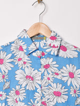 【2色展開】Emerald Motel マーガレット柄 ノースリーブワンピース