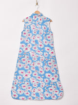 【2色展開】Emerald Motel マーガレット柄 ノースリーブワンピース