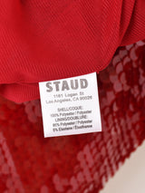 "STAUD" スパンコール ノースリーブワンピース