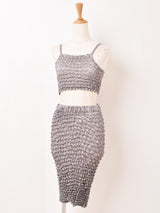 【5色展開】Meridian ポップコーンビスチェ