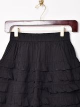 【3色展開】Emerald Motel フリル ティアードロングスカート