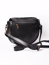 【2色展開】パッチワーク レザー ショルダーバッグ