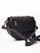 タッセル付き レザー ミニショルダーバッグ