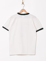 プリント リンガーTシャツ【CHICKEN】