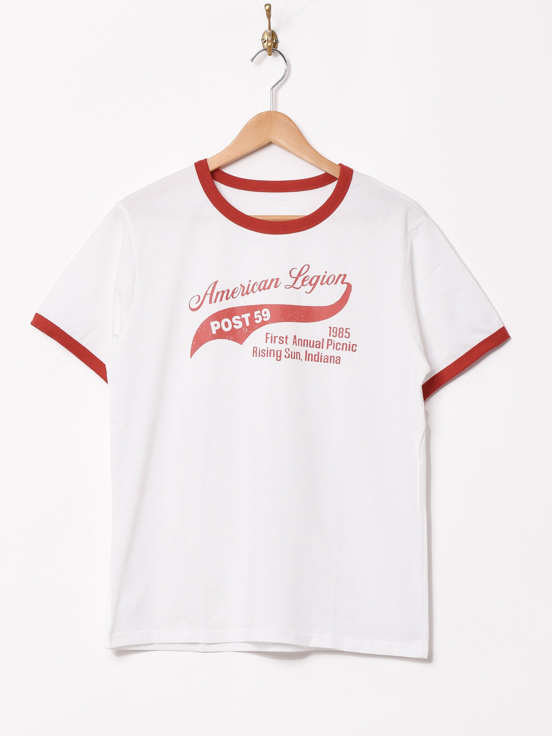 プリント リンガーTシャツ【POST 59】 – 古着屋Top of the Hillの