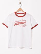 プリント リンガーTシャツ【POST 59】