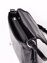 【2色展開】エコレザー 2way スクエア ショルダーバッグ