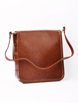 【2色展開】エコレザー 2way スクエア ショルダーバッグ