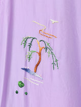 Made in China オリエンタル 刺繍 チャイナガウン