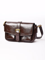 【2色展開】フェイクレザー 2way ショルダーバッグ