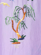 Made in China オリエンタル 刺繍 チャイナガウン