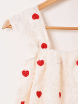 【2色展開】Meridian 刺繍 シャギー バルーン キャミソール