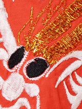 オリエンタル 刺繍 ロング丈 チャイナガウン