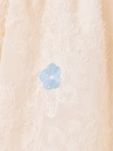 【2色展開】Meridian 刺繍 シャギー バルーン キャミソール