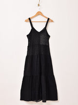 【2色展開】Emerald Motel レースミックス キャミソールワンピース