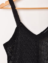 【2色展開】Emerald Motel レースミックス キャミソールワンピース