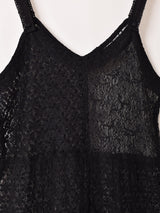 【2色展開】Emerald Motel レースミックス キャミソールワンピース