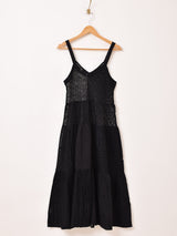 【2色展開】Emerald Motel レースミックス キャミソールワンピース