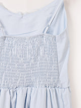 【3色展開】Meridian レースリボン キャミソールワンピース