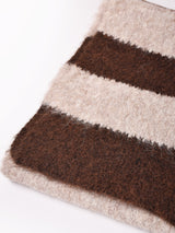 【3色展開】ボーダー柄 マフラー