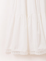 【3色展開】Meridian レースリボン キャミソールワンピース