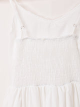 【3色展開】Meridian レースリボン キャミソールワンピース