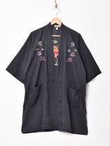 Made in China オリエンタル 刺繍 ミディアムガウン