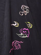 Made in China オリエンタル 刺繍 ミディアムガウン