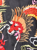 Made in China オリエンタル 刺繍 ミディアムガウン