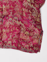 オリエンタル 刺繍 チャイナシャツ