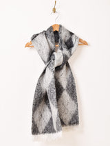 【2色展開】アーガイル柄 マフラー