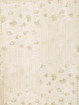 【2色展開】Meridian 花柄 ラッフルスリーブ シアーカットソー