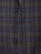 タータンチェック ベスト