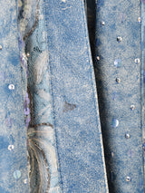 ”Judith Ann Creations" レース×レザー ジャケット