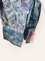 ”Judith Ann Creations" レース×レザー ジャケット