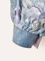 ”Judith Ann Creations" レース×レザー ジャケット