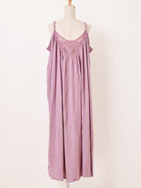 【2色展開】Emerald Motel ラメ レース キャミソールワンピース