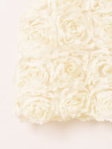 【3色展開】Meridian ローズ ノースリーブトップス