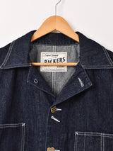 Backers ハートボタン カバーオール デニムジャケット